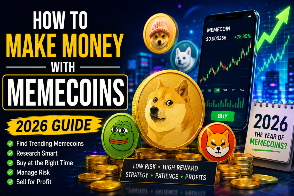How to Make Money with Memecoins (2026 Guide