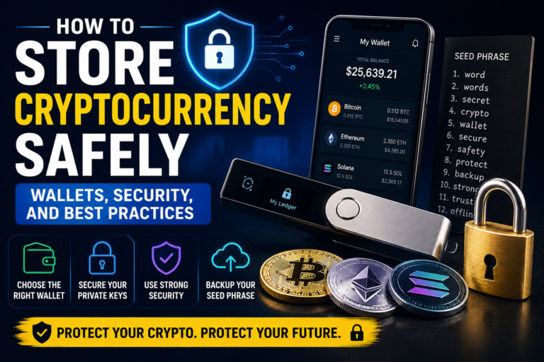 How to Store Cryptocurrency Safely: Wallets, Security, and Best Practices