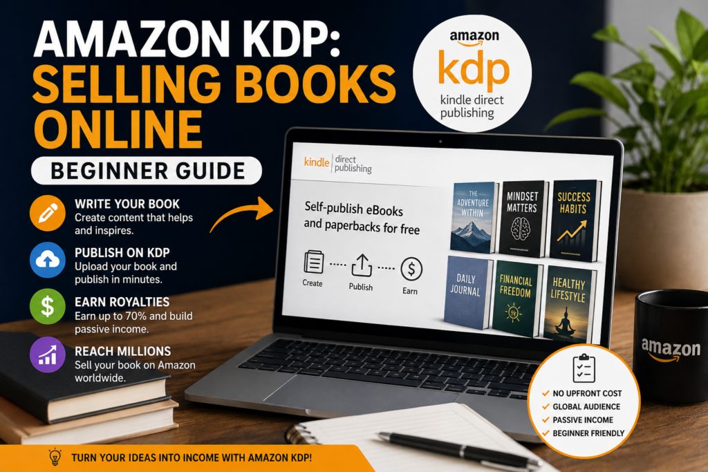 Amazon KDP: Selling Books Online (Beginner Guide)