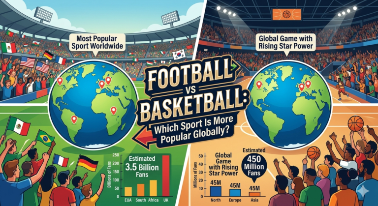 Football vs Basketball: Which Sport Is More Popular Globally?