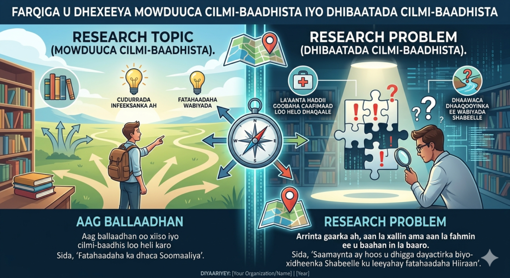What's the Difference Between a Research Topic and Research Problem? A Guide for Students & Researchers