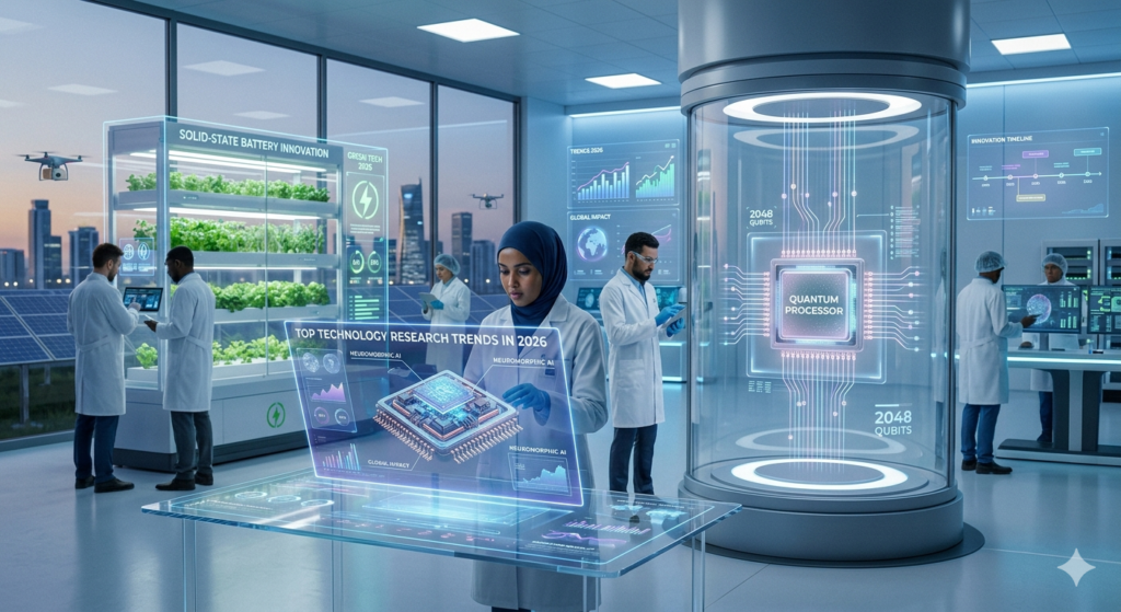 Top Technology Research Trends in 2026: Innovations Shaping the Future