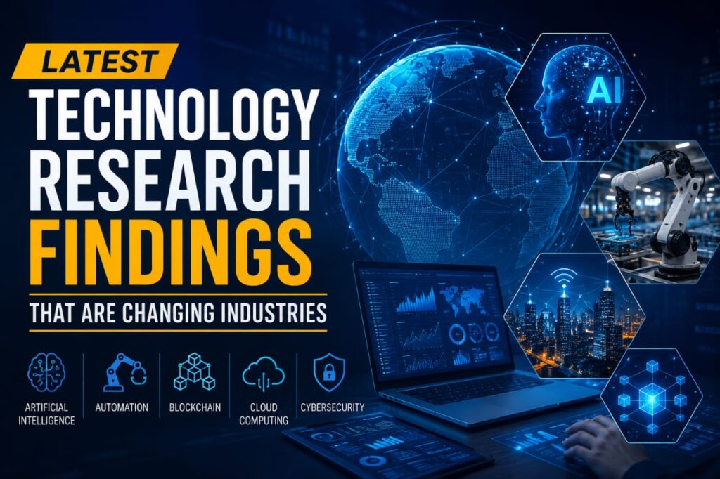 Latest Technology Research Findings That Are Changing Industries