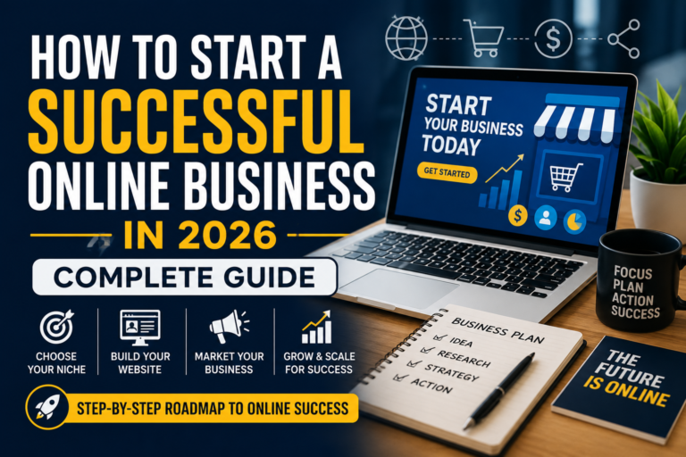 How to Start a Successful Online Business in 2026: Complete Guide