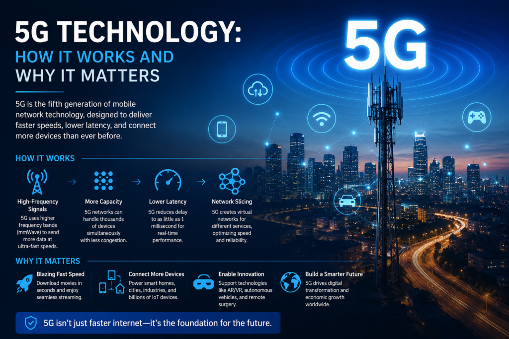 5G Technology: How It Works and Why It Matters