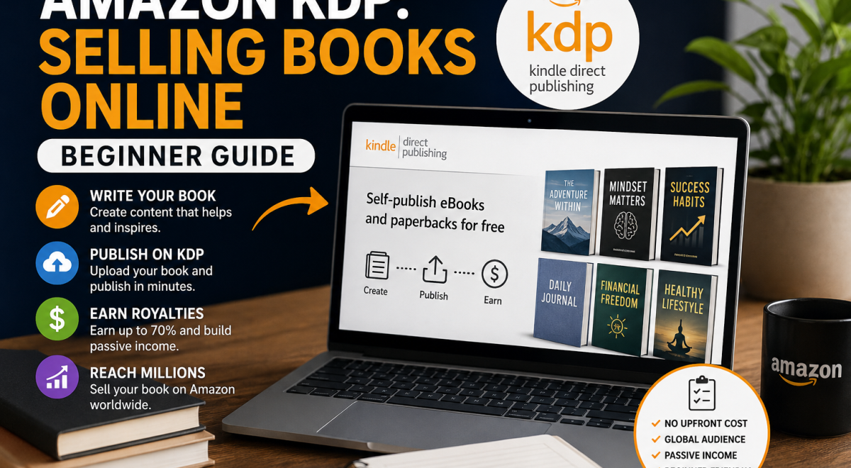 Amazon KDP: Selling Books Online (Beginner Guide)
