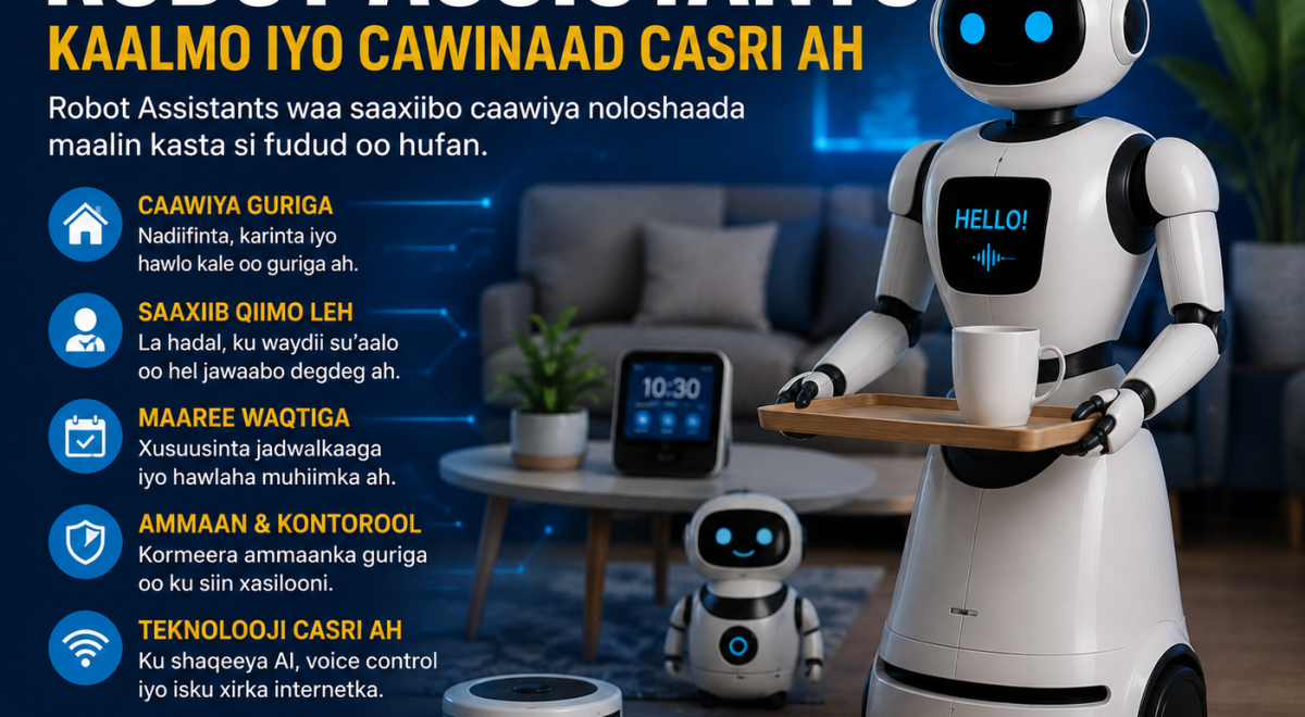 Robot Assistants: The Future of Modern Intelligent Helpers